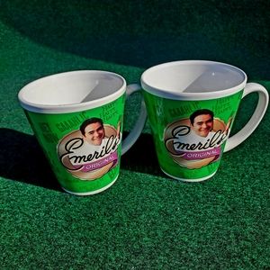 Emeril Lagasse Original Coffee Cup Mugs 2 Cups No Chips